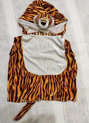 Карнавальний костюм, кофта тигра на 2-5років