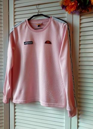 Лонгслив свитшот пудровый розовый от  elless