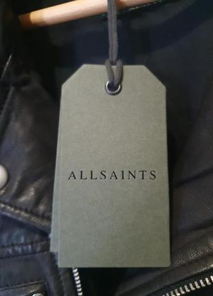 Куртка шкіряна allsaints5 фото