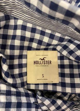 Гарна сорочка в клітку hollister, розмір s5 фото