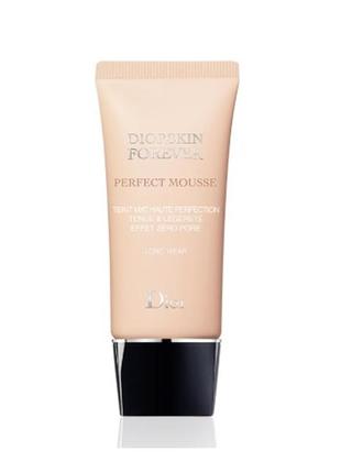 Тональный мусс для лица dior diorskin forever perfect mousse 030 – medium beige (бежевый средний)
