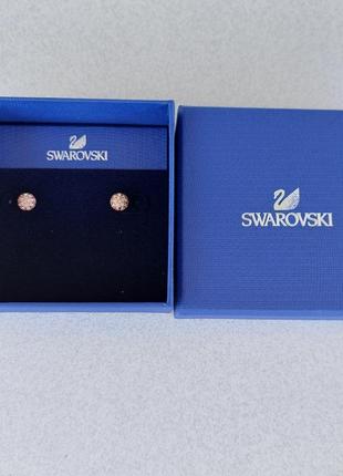 Сережки swarovski