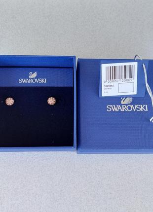 Сережки swarovski2 фото