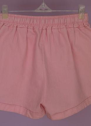Рожеві літні шорти з кишеньками. розмір s.m.3 фото