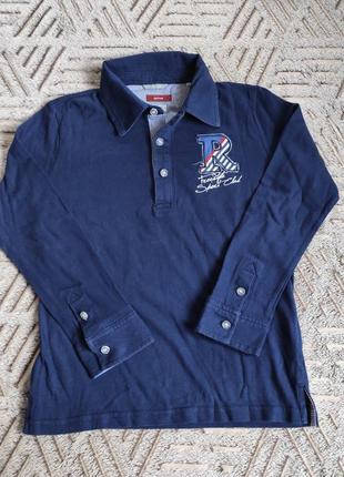 Футболка поло з довгим рукавом, лонгслив