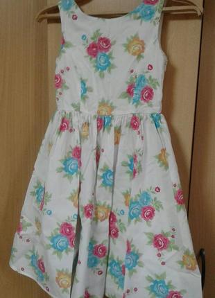 Чудове літнє платтячко для дівчинки 8-11 років1 фото