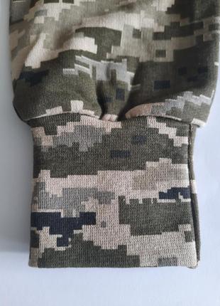 Гольф чоловічий на флісі військовий піксель military гарної якості україна4 фото