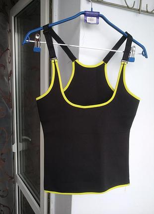 Новая майка корсет утяжка сауна, x's-m