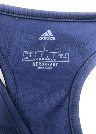 Жіноча спортивна майка adidas team 19 compression tank top (dy8869) оригінал5 фото