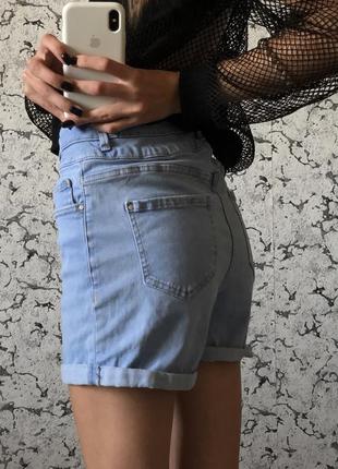 Шорти на високій постадці «denim” ⠀