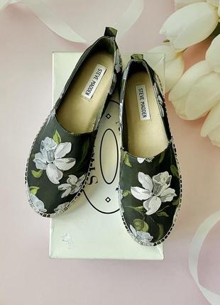 Эспадрильи, слипоны steve madden 24см оригинал!