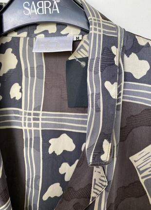 Шелковая винтажна блуза2 фото