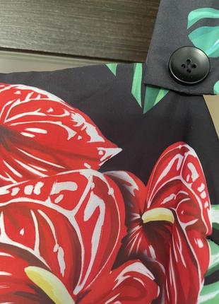 Сарафан з дизайнерським принтом