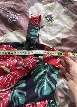 Сарафан з дизайнерським принтом