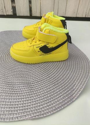 Хайтопи на холодну осінь/ весна - високі кросівки на осінь