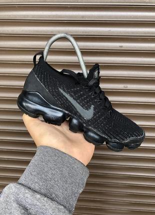 Nike wmns air vapormax flyknit 3 black 36,5 р 23см кроссівки жіночі оригінал