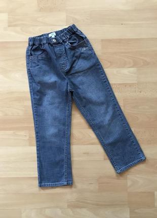 Якісні джинси на резинці, джинси на 3-5 років на ріст 104-110 см