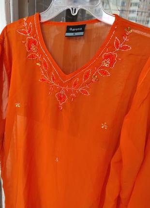 Блуза / туника в индийском стиле4 фото