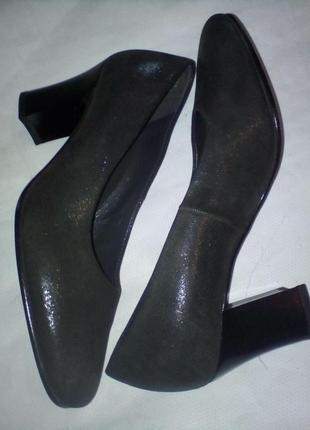 Ошатні жіночі шкіряні туфлі hogl elegance 34-35 розмір, устілка 23см, австрія