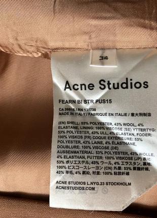 Жакет acne studios. карамель.10 фото