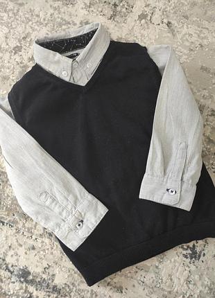 Сорочка та безрукавка