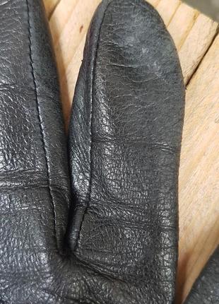 Шкіряні рукавички marks&spencer9 фото