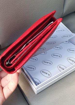 Жіночий шкіряний компактний гаманець кошельок портмоне dr.bond2 фото