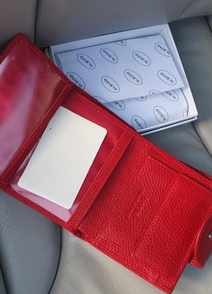 Жіночий шкіряний компактний гаманець кошельок портмоне dr.bond8 фото