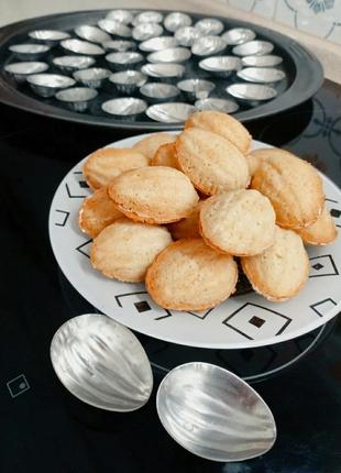 Порційні форми формочки для печива горішки горішниця , набір 5 штук