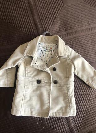 Курточка -пальтишко  12-18 мес
