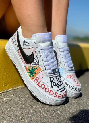 Женские кроссовки nike air force 1 low white 36-37-38-40