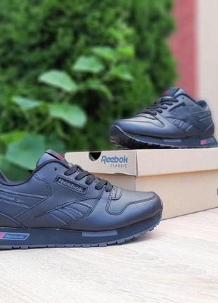 Женские летние кроссовки reebok classic чёрные стильные летние кроссовки рибок класик для девушки10 фото