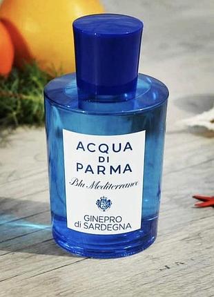 Acqua di parma ginepro di sardegna останній флакон