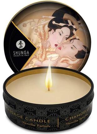 Бронь масажна свічка-масло з афродизіаками shunga