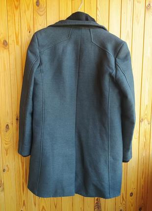 Элегантное мужское пальто zara denim couture размер m-l3 фото