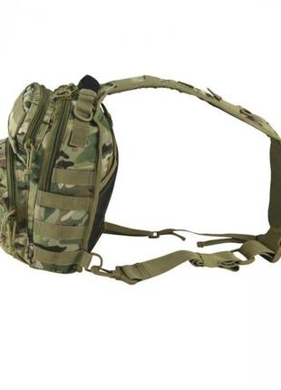 Мини сумка рюкзак однолямковий kombat uk mini molle recon shoulder bag mil tec m tac brandit