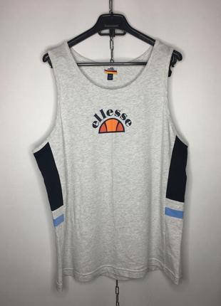 Оригинальная очень крутая майка ellesse big logo из новых коллекций