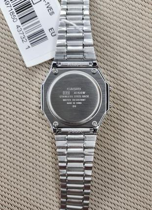 Чоловічий наручний годинник casio a164wa-1yes5 фото