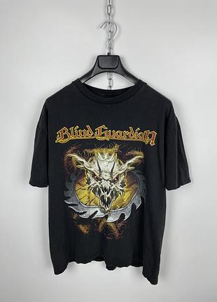 Винтажная мерчевая футболка blind guardian