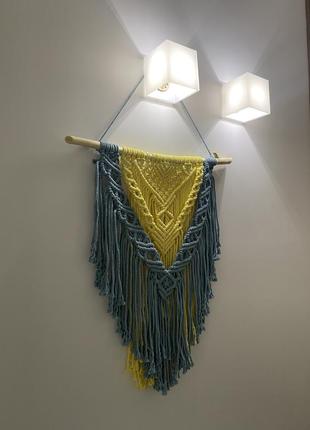Макраме панно
