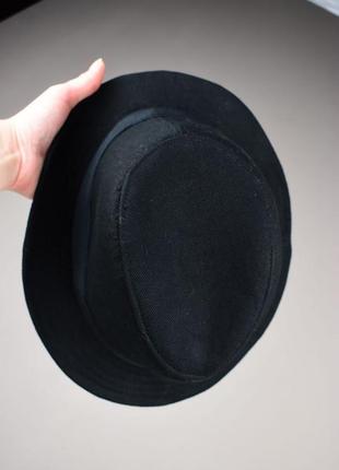 Красивая черная шляпа капелюх от h&m2 фото