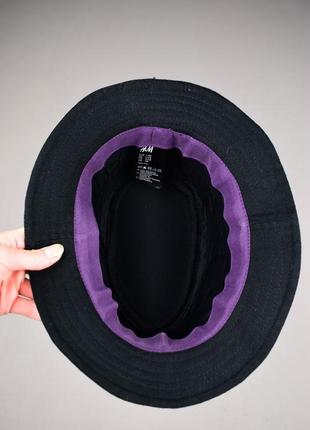 Красивая черная шляпа капелюх от h&m3 фото