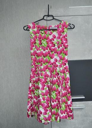 Сукня з тюльпанами2 фото