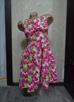 Сукня з тюльпанами3 фото