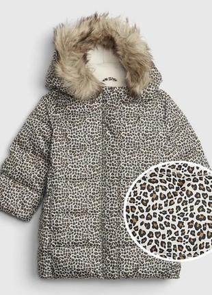 Дитяче пальто gap leopard