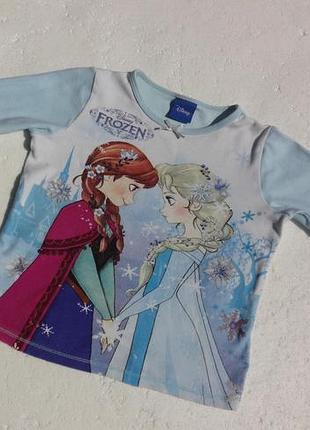Disney. реглан, кофта frozen холодне серце на 3-4 роки.