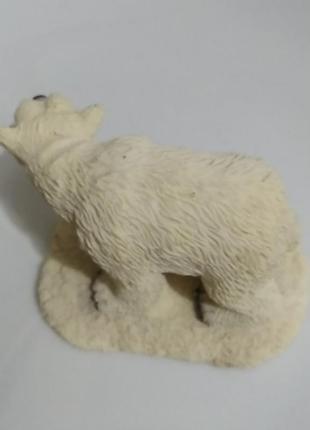 Статуетка білий ведмідь вінтаж англія4 фото