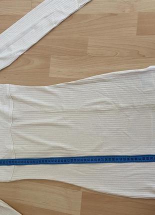 Плаття сукня в рубчик xs hm жіноче 10