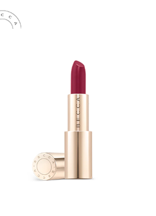 Помада becca ultimate love lip stick відтінок c hibiscus