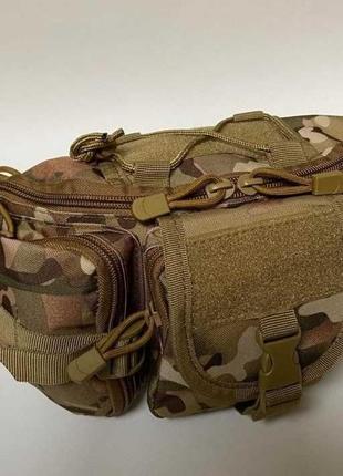 Поясна сумка банданка тактовна військова з липучкою поясна сумка тактична3 фото